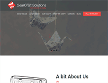 Tablet Screenshot of gearcraftsolutions.com